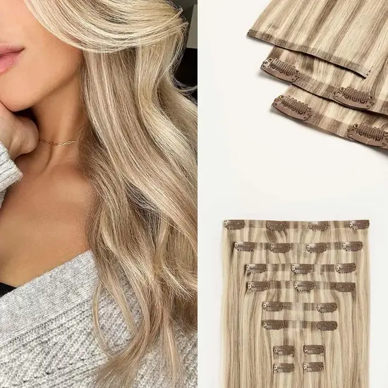 Seamless luxy Clip-In Hair Extensions