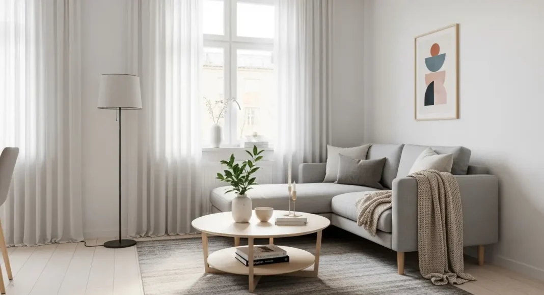 small corner couches for compact modern living room with minimalist décor