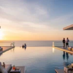 Luxury holiday packages showcasing a premium oceanfront resort experience