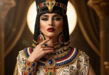 Cleopatra costume ideas featuring DIY, mid-range, and luxury Egyptian queen outfits with gold accessories and bold makeup