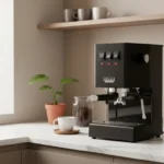 Gaggia Brera RI9380 Review: Compact Espresso Power Gaggia Brera RI9380 espresso machine in a modern minimalist kitchen setup