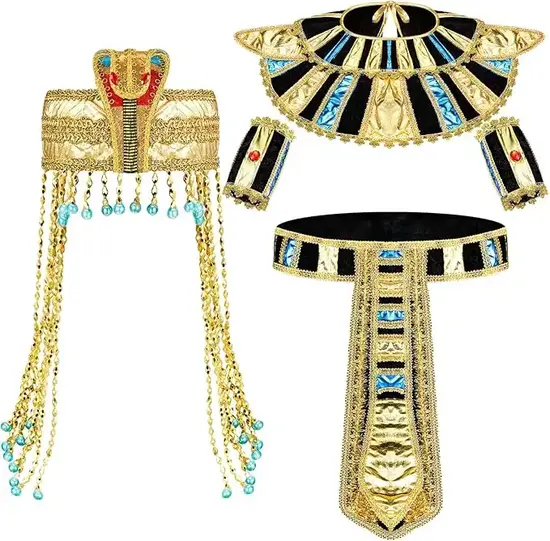 Cleopatra Costume Ideas for Every Budget 2 Hicarer 5 Pcs Egyptian Costume Accessories