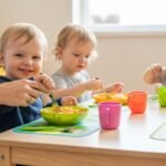 Teaching Toddlers Table Manners: Easy Parent Guide Teaching toddlers table manners in a modern dining room