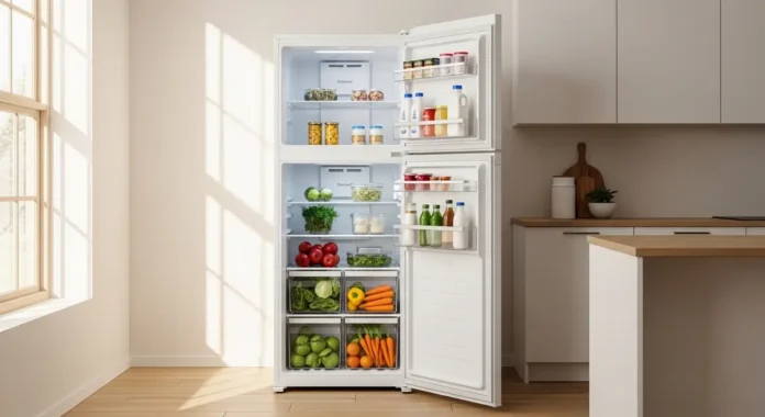 Best top freezer refrigerators in a modern kitchen