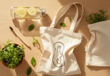 Sustainable Living Practices: 10 Easy Tips to Start Eco-friendly everyday items including reusable bags, bamboo toothbrush, and glass bottles representing sustainable living practices