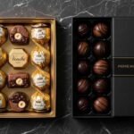 Venchi VS Pierre Marcolini Luxury Chocolate Comparison Venchi vs Pierre Marcolini luxury chocolate comparison flat-lay on marble surface