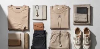 sustainable fashion brands to watch displayed in a modern minimalist layout