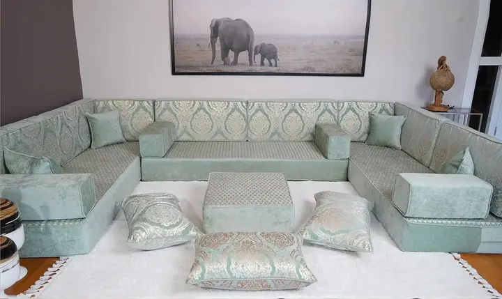Arabic modern majlis seating