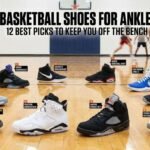Best high top basketball shoes for ankle support displayed on a hardwood court