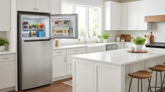 Best top mount fridge in a modern kitchen – top freezer refrigerator guide 2026