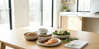 Dr Diaa Alawady diet meal with balanced healthy foods