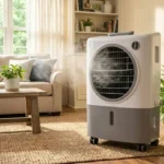 Hessaire swamp cooler portable evaporative cooler for home patio and indoor cooling