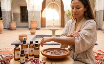 himayat al jild, Moroccan skincare, argan oil benefits, rhassoul clay, skin protection routine