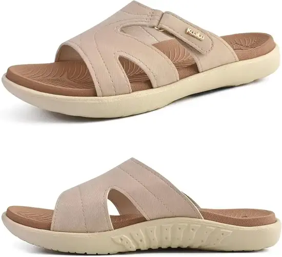 KuaiLu Womens Fashion Orthotic Slides