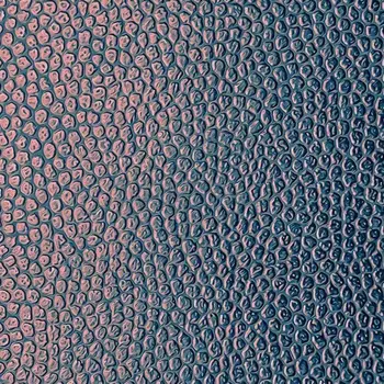 Close-up of PU leather showing its synthetic grain surface