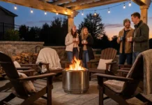 Solo Stove Tips: Better Fires & Less Smoke Solo Stove fire pit in a cozy backyard setup featuring solo stove tips