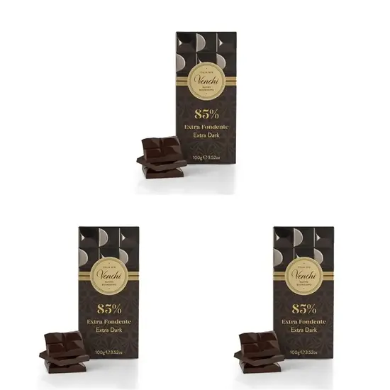 Venchi - 85% Extra Dark Chocolate Bar