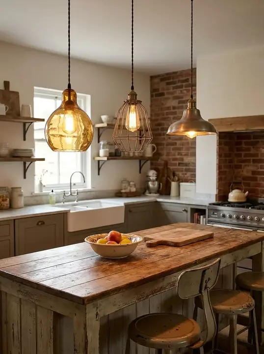 Vintage Inspired Pendant Lights