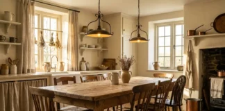 Best Rustic Kitchen Tables for Farmhouse Style Modern rustic kitchen tables for farmhouse kitchen design