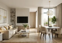 Small Space Luxury Living: 7 Ideas That Look Expensive Small Space Luxury Living featuring elegant furniture, smart storage, and high-end decor in a modern compact apartment.