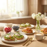Easy But Fancy Breakfast Ideas for Elegant Mornings table featuring Easy But Fancy Breakfast