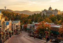Best Photo Spots in Eureka Springs: Complete Guide Best Photo Spots in Eureka Springs featuring historic downtown, Crescent Hotel, Thorncrown Chapel, and scenic Ozark Mountain views at sunset.