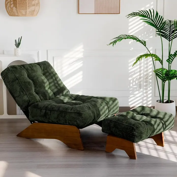 Lounge Chair Guide: Best Styles, Types & Buying Tips 1 MAXYOYO lounge chair with Ottoman Adjustable Backrest