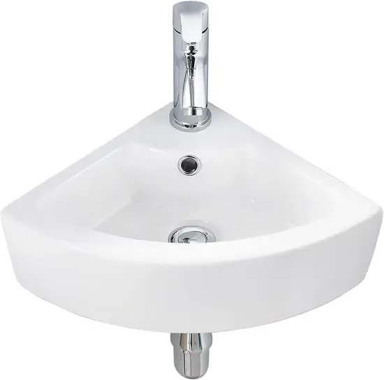Corner Sink Dimensions: Complete Size Guide for Small Bathrooms 2 VASOYO Small Corner Bathroom Sink