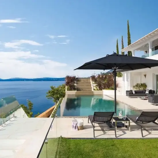 Bespoke travel and luxury escapes at a Mediterranean villa overlooking the sea