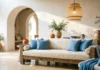 Mediterranean Home Decor: Timeless Style Guide Mediterranean home decor with warm plaster walls, natural wood, terracotta, and linen