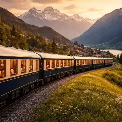 Bespoke Luxury Rail Journey Through the Alps