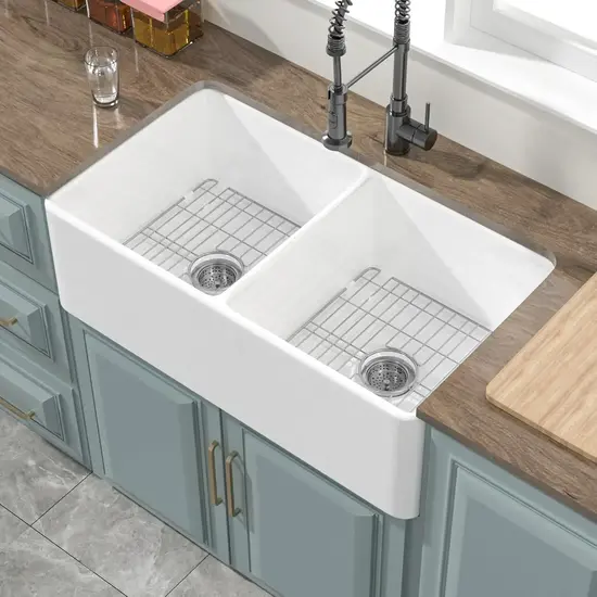 Armhouse Double Farmhouse Sink