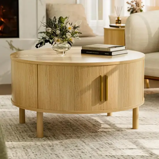 Japandi living room coffee table