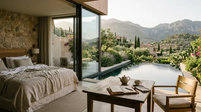 Luxury holistic wellness retreats for burnout with a private serene resort setting