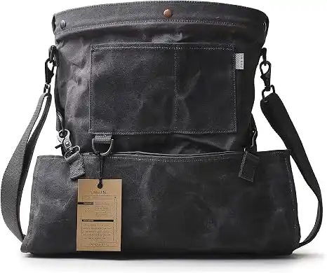 Best Foraging Bag: 7 Luxury Picks for Woodland Harvests 1 Waxed Canvas Foraging Bag