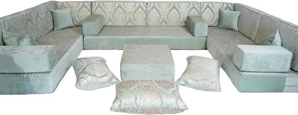 Moroccan Living Room Ideas: Modern Luxury & Style 1 Arabic Majlis Sofa Seating