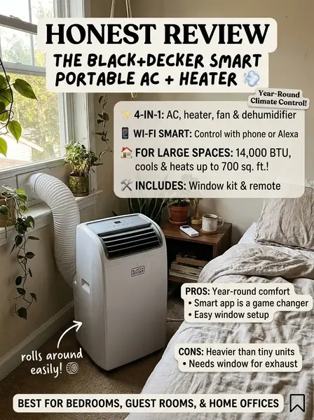 BLACKDECKER Compact Portable Air Conditioner