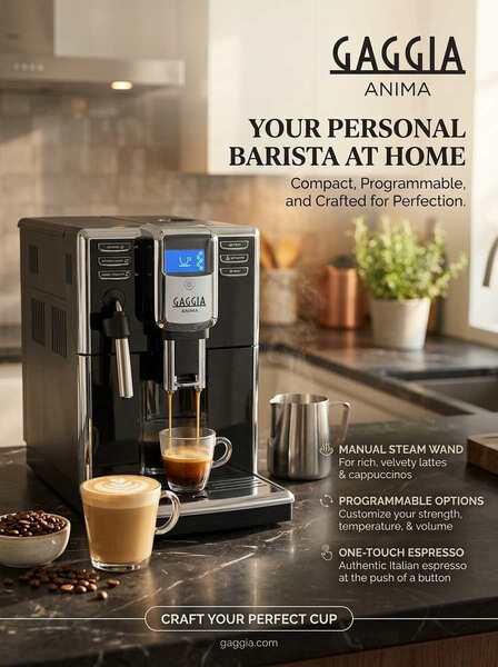 Gaggia Anima Coffee and Espresso Machine