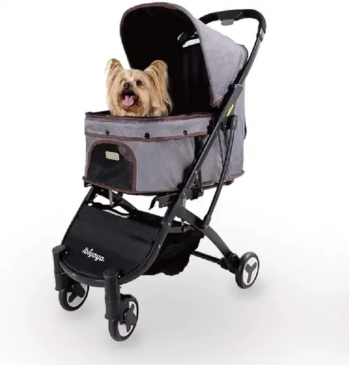 ibiyaya - Double Dog Stroller for Small Dogs and Medium Dogs and Cats 