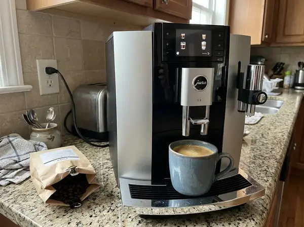 Gaggia vs Jura: Which Espresso Machine Is Better? 2 Jura E8 super-automatic coffee machine